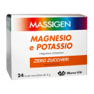 Massigen Magnesio e Potassio Zero Zuccheri - 24 buste